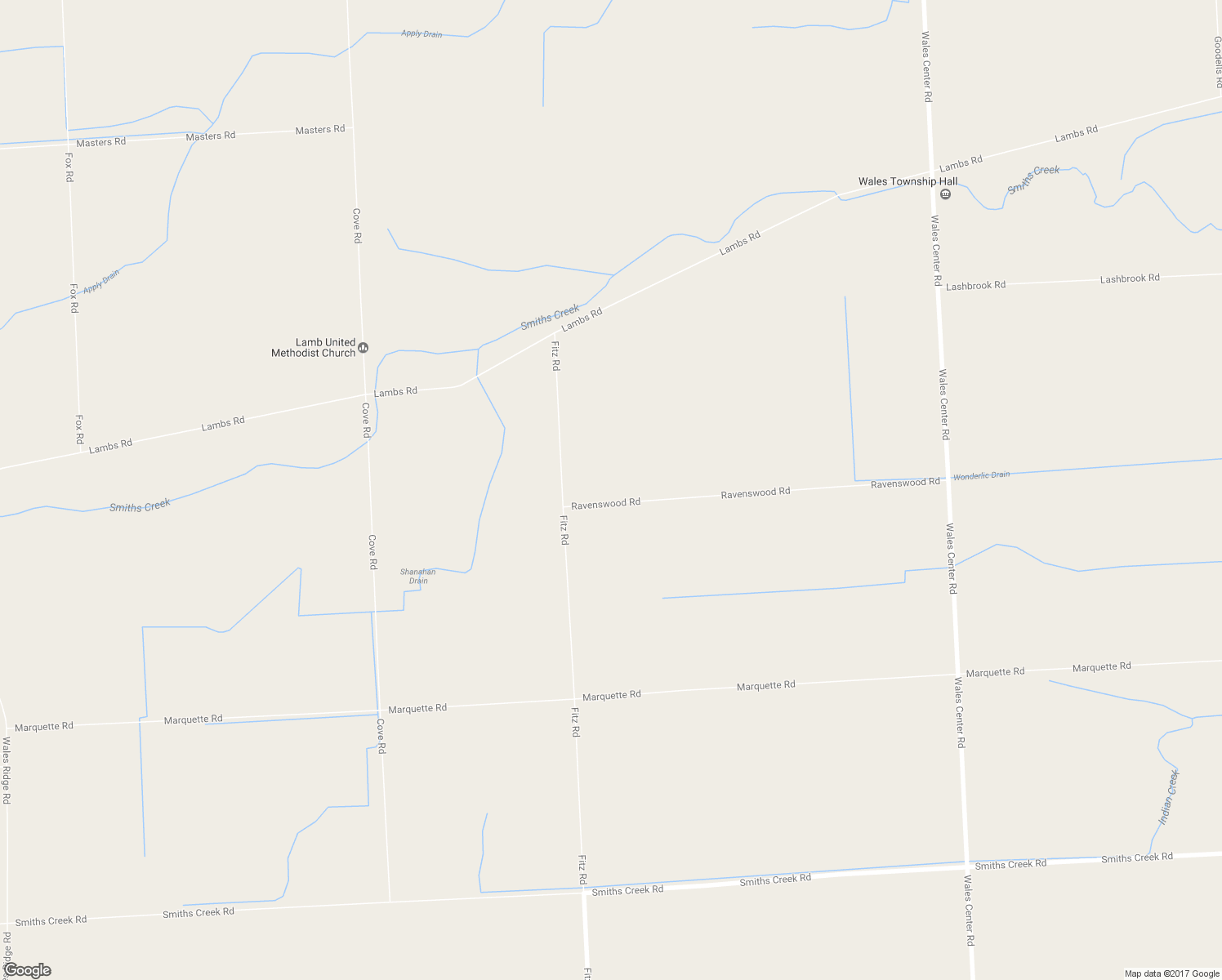map of restaurants, bars, coffee shops, grocery stores, and more near 9326 Ravenswood Road in Goodells