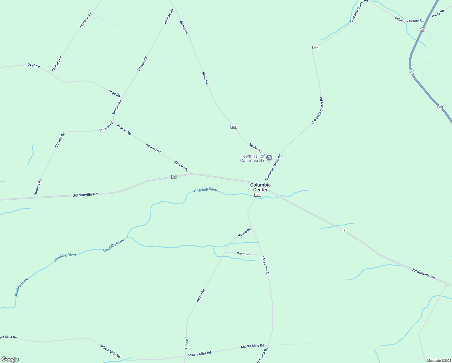 map of restaurants, bars, coffee shops, grocery stores, and more near 1064 Jordanville Rd in Ilion