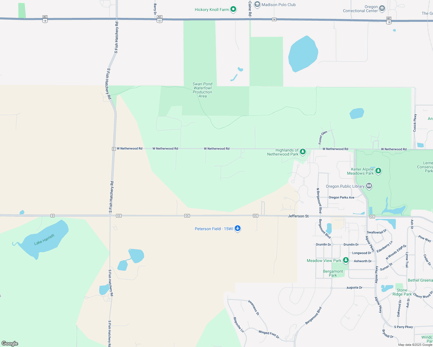 map of restaurants, bars, coffee shops, grocery stores, and more near 1461 Darcy Drive in Oregon
