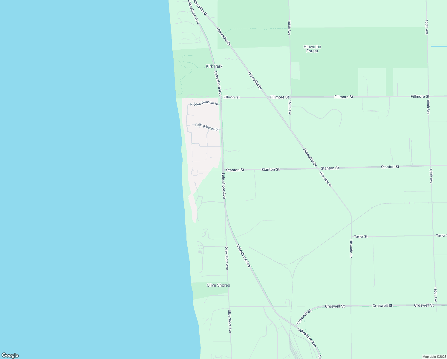 9135 North Lakeshore Drive, West Olive MI Walk Score