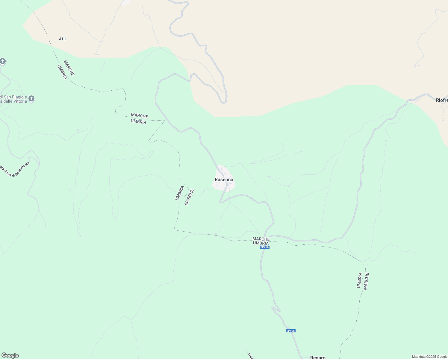 map of restaurants, bars, coffee shops, grocery stores, and more near 15 Frazione Rasenna in Rasenna