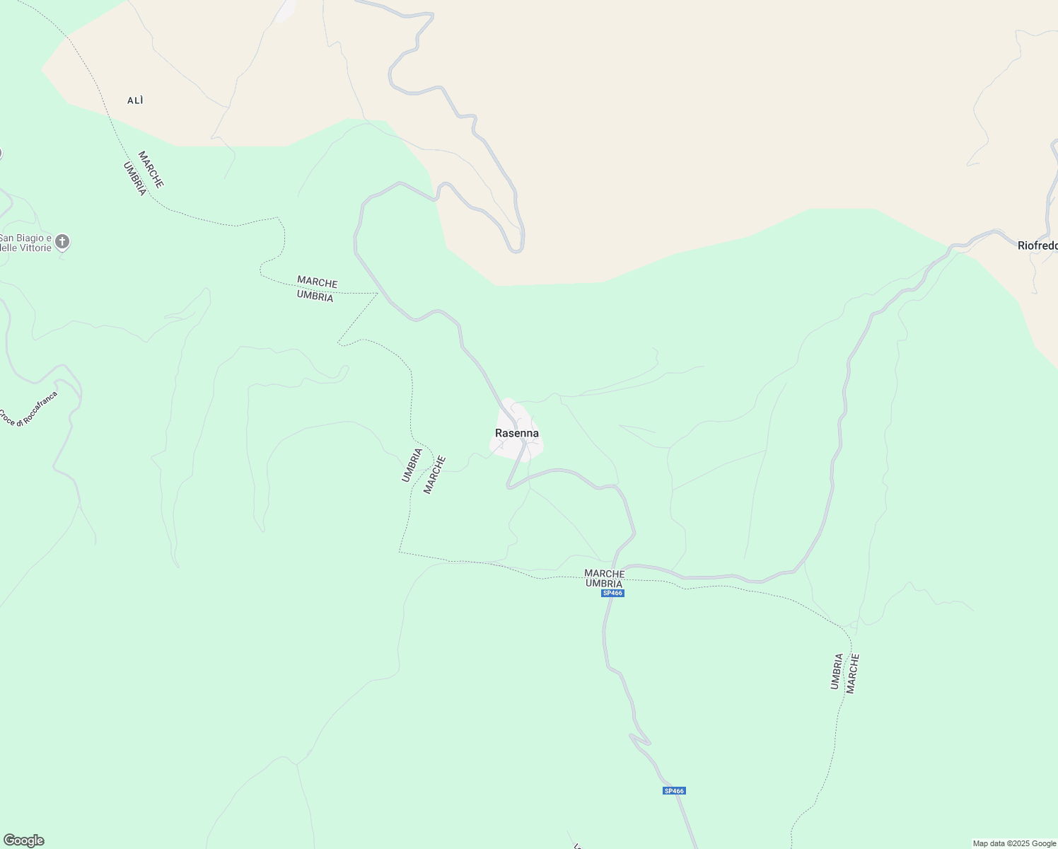 map of restaurants, bars, coffee shops, grocery stores, and more near 15 Frazione Rasenna in Rasenna