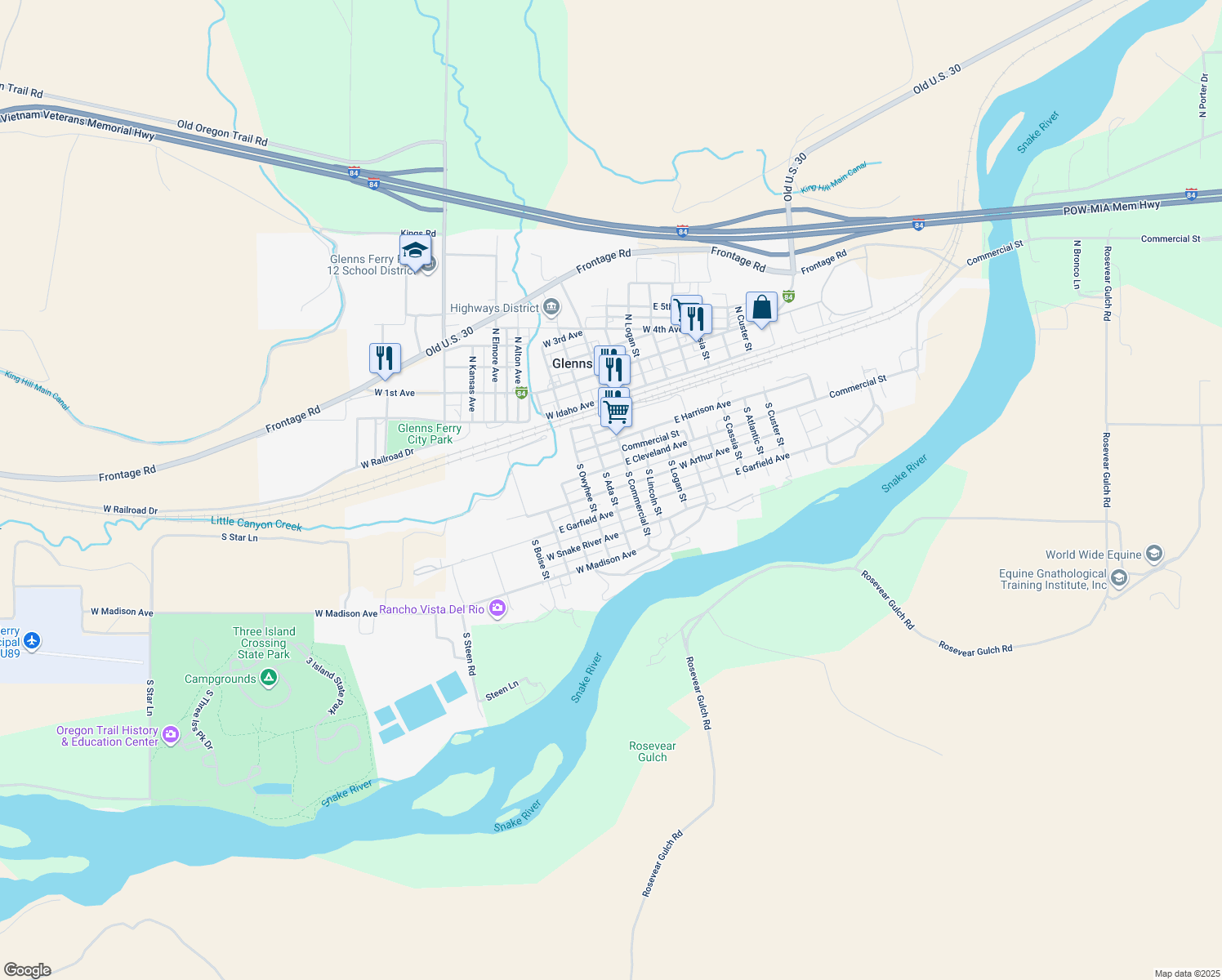 South Ada Street, Glenns Ferry ID Walk Score