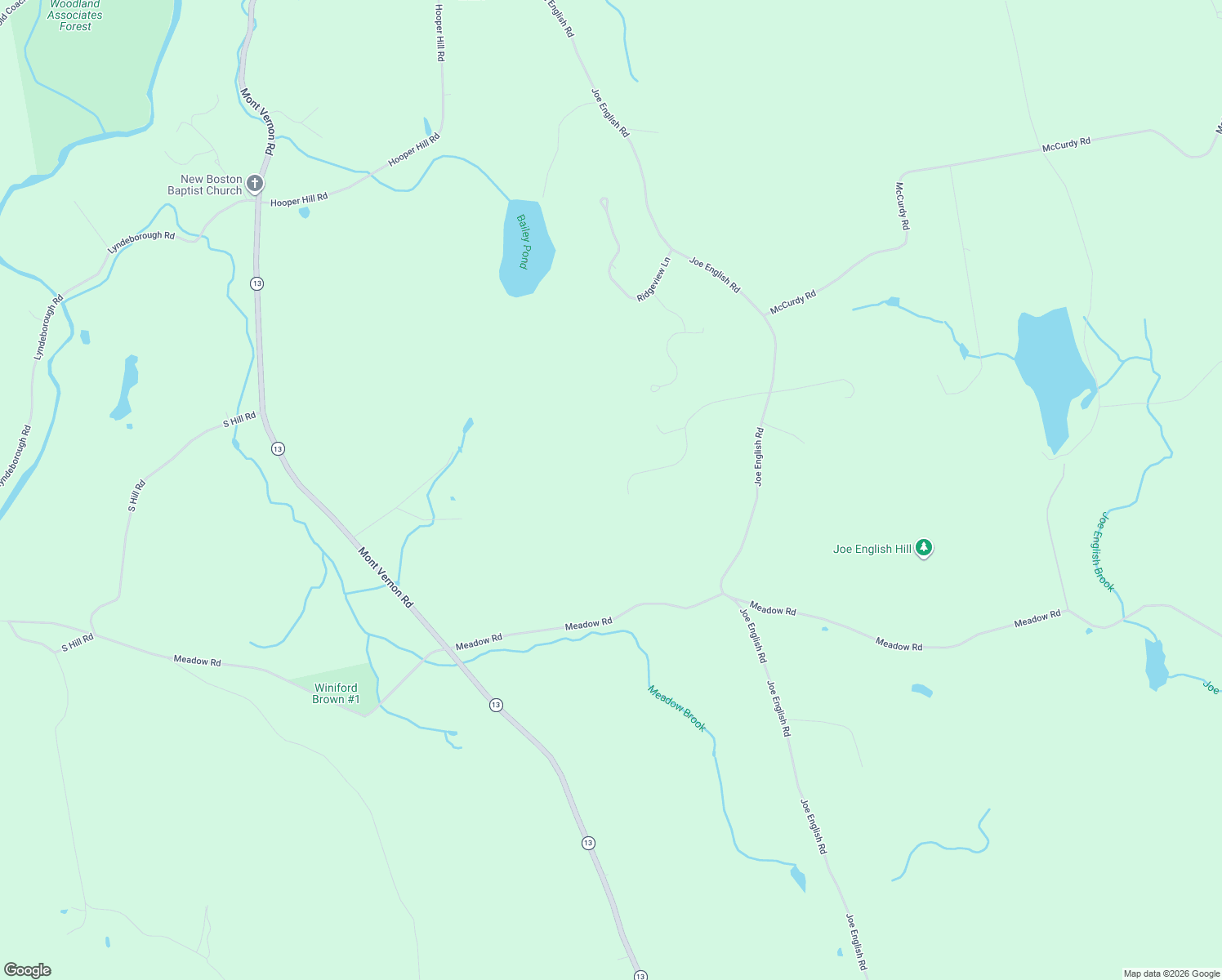 map of restaurants, bars, coffee shops, grocery stores, and more near 86 Jessica Lane in New Boston