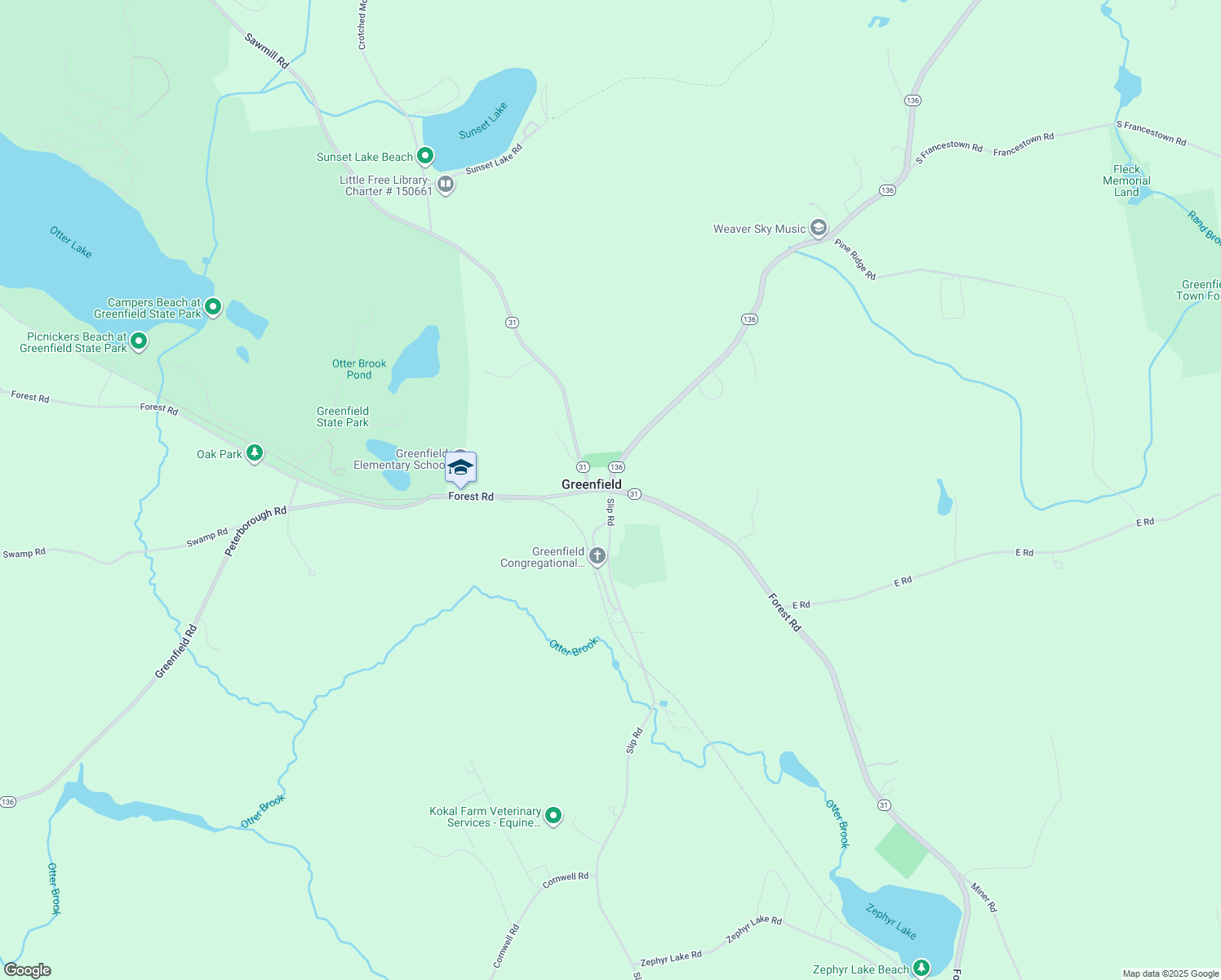 1 Slip Road, Greenfield NH Walk Score