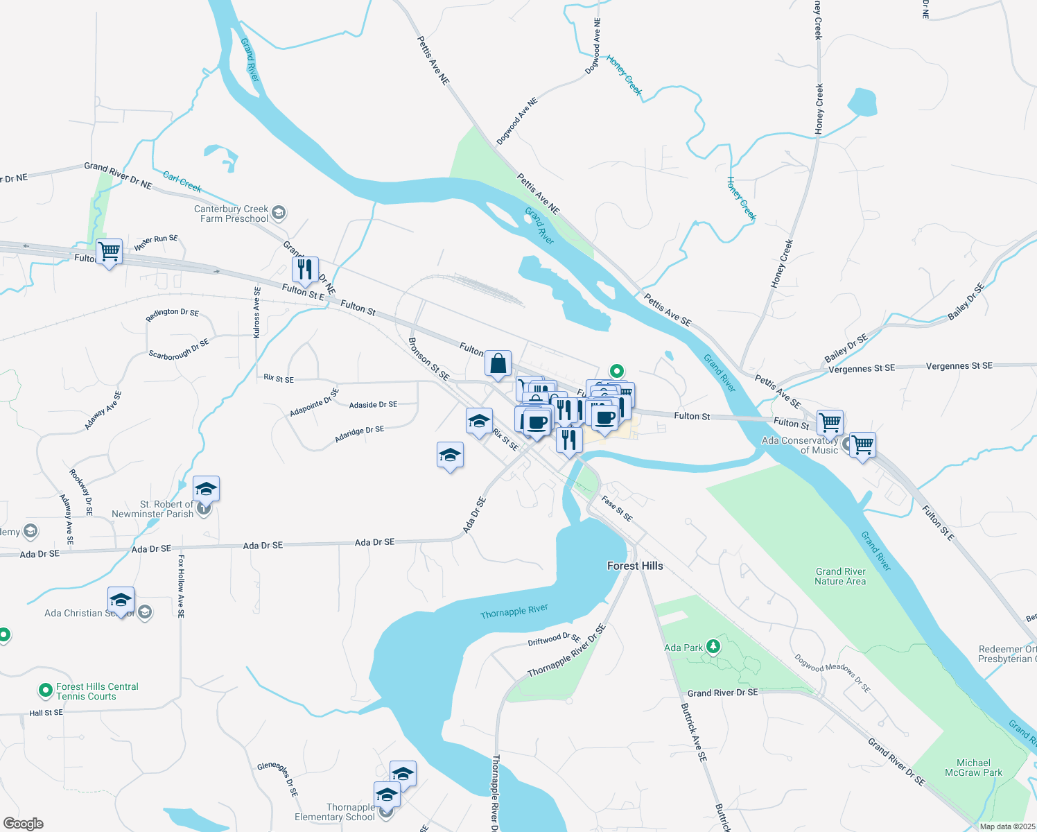 7220 Thornapple River Drive Southeast, Forest Hills MI Walk Score