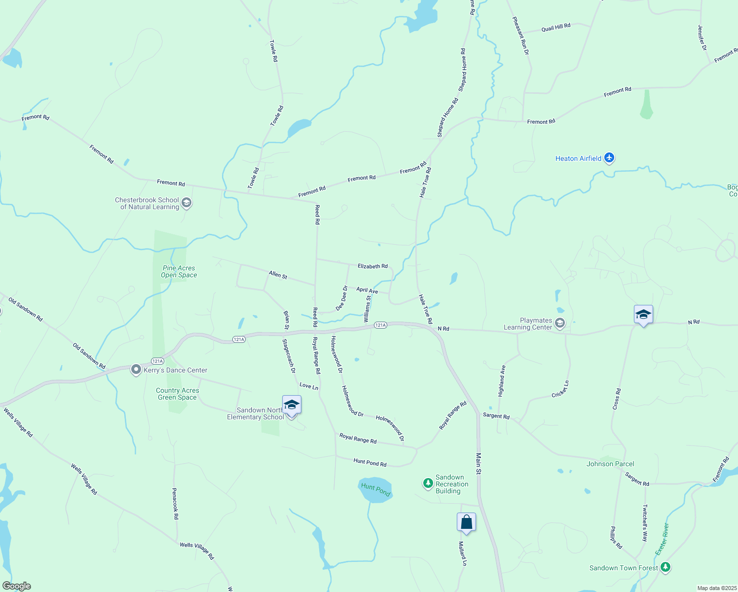 12 Williams Street, Sandown NH Walk Score