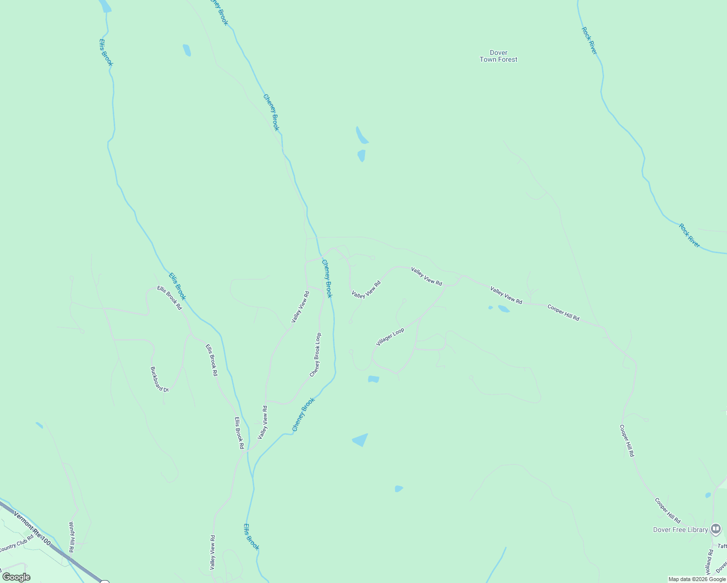 map of restaurants, bars, coffee shops, grocery stores, and more near 247 Valley View Road in Dover