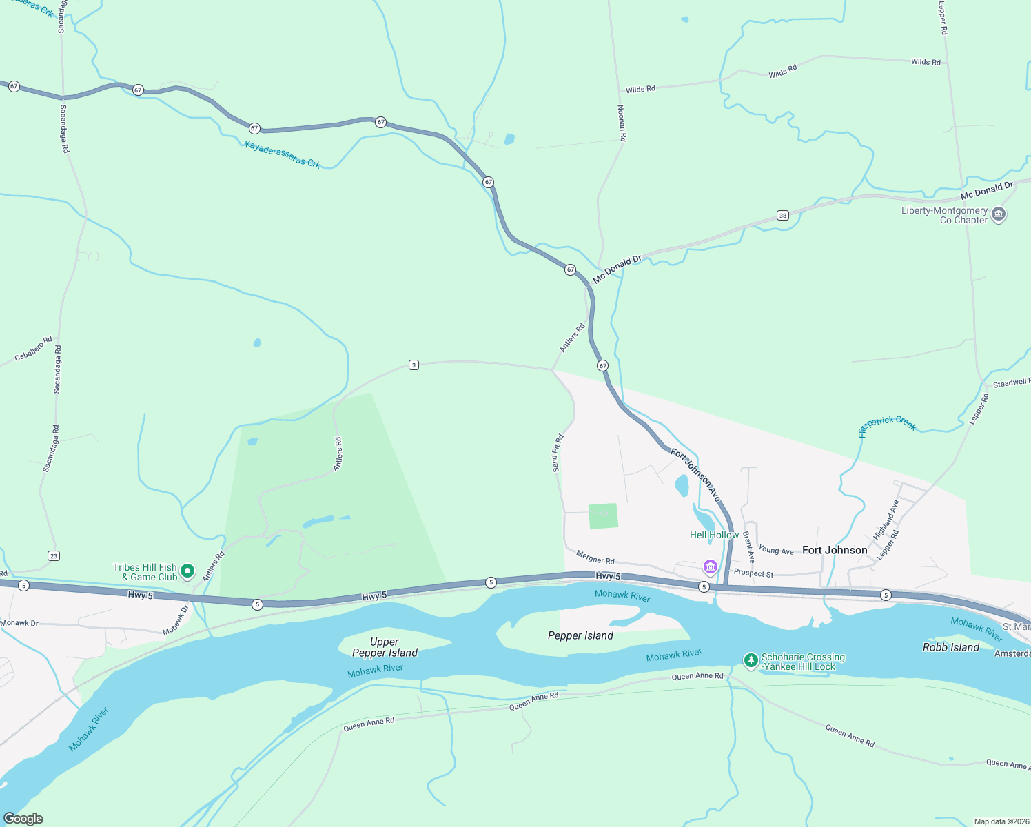 map of restaurants, bars, coffee shops, grocery stores, and more near 179 Sand Pit Road in Fort Johnson