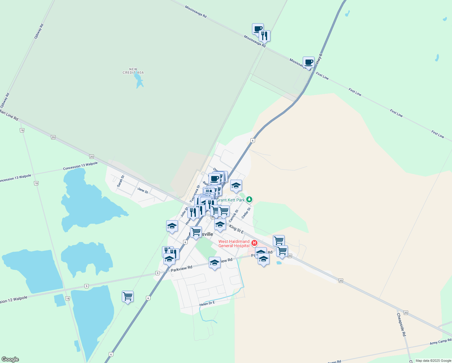 2 Main Street, Hagersville ON Walk Score