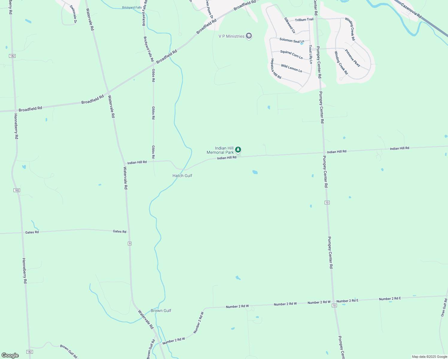 map of restaurants, bars, coffee shops, grocery stores, and more near 7990 Indian Hill Rd in Manlius