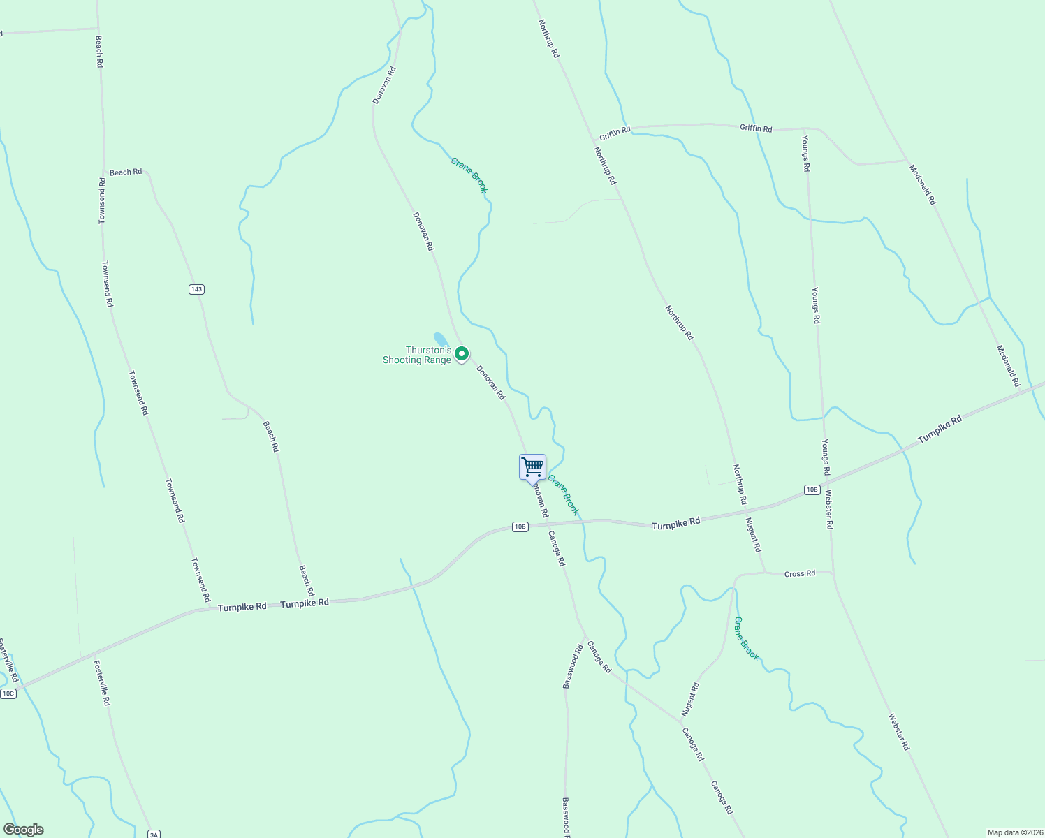 map of restaurants, bars, coffee shops, grocery stores, and more near 7248 Donovan Rd in Auburn