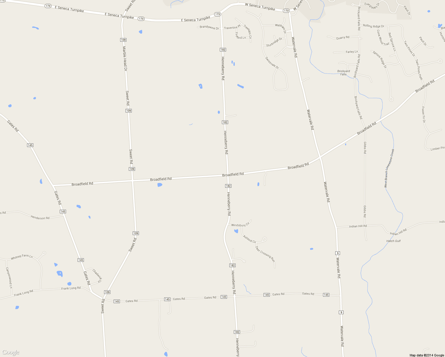 map of restaurants, bars, coffee shops, grocery stores, and more near 7534 Broadfield Road in Manlius