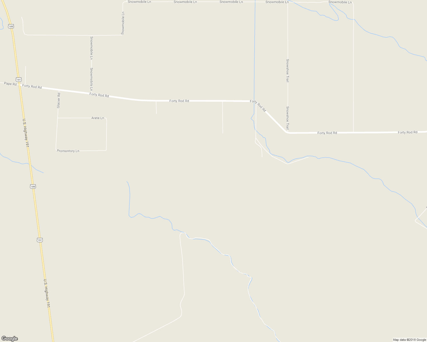 map of restaurants, bars, coffee shops, grocery stores, and more near 138-2 Forty Rod Road in Pinedale
