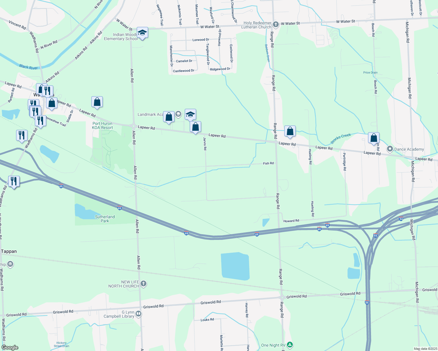 4701 Fish Road, Kimball MI Walk Score