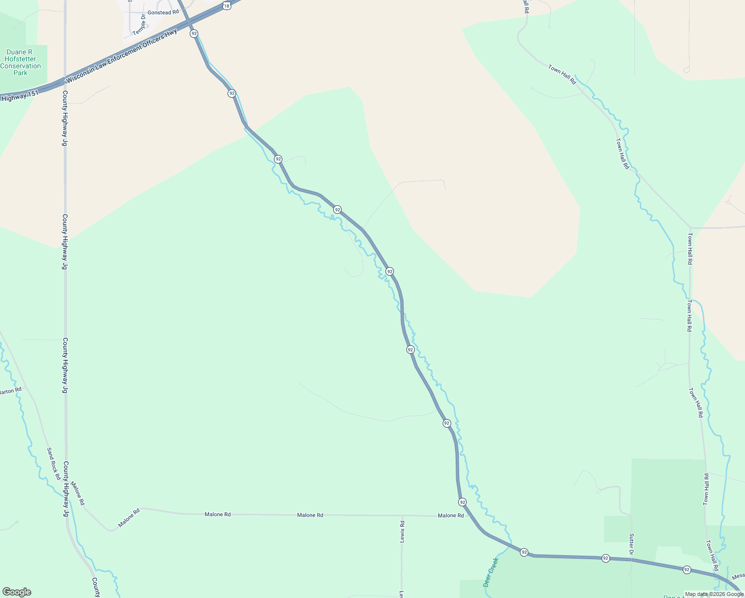 map of restaurants, bars, coffee shops, grocery stores, and more near 2253 State Road 92 in Mount Horeb