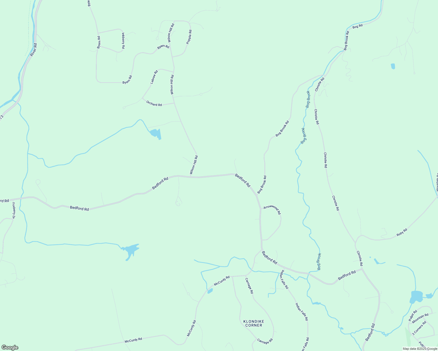 map of restaurants, bars, coffee shops, grocery stores, and more near 383 Bedford Road in New Boston
