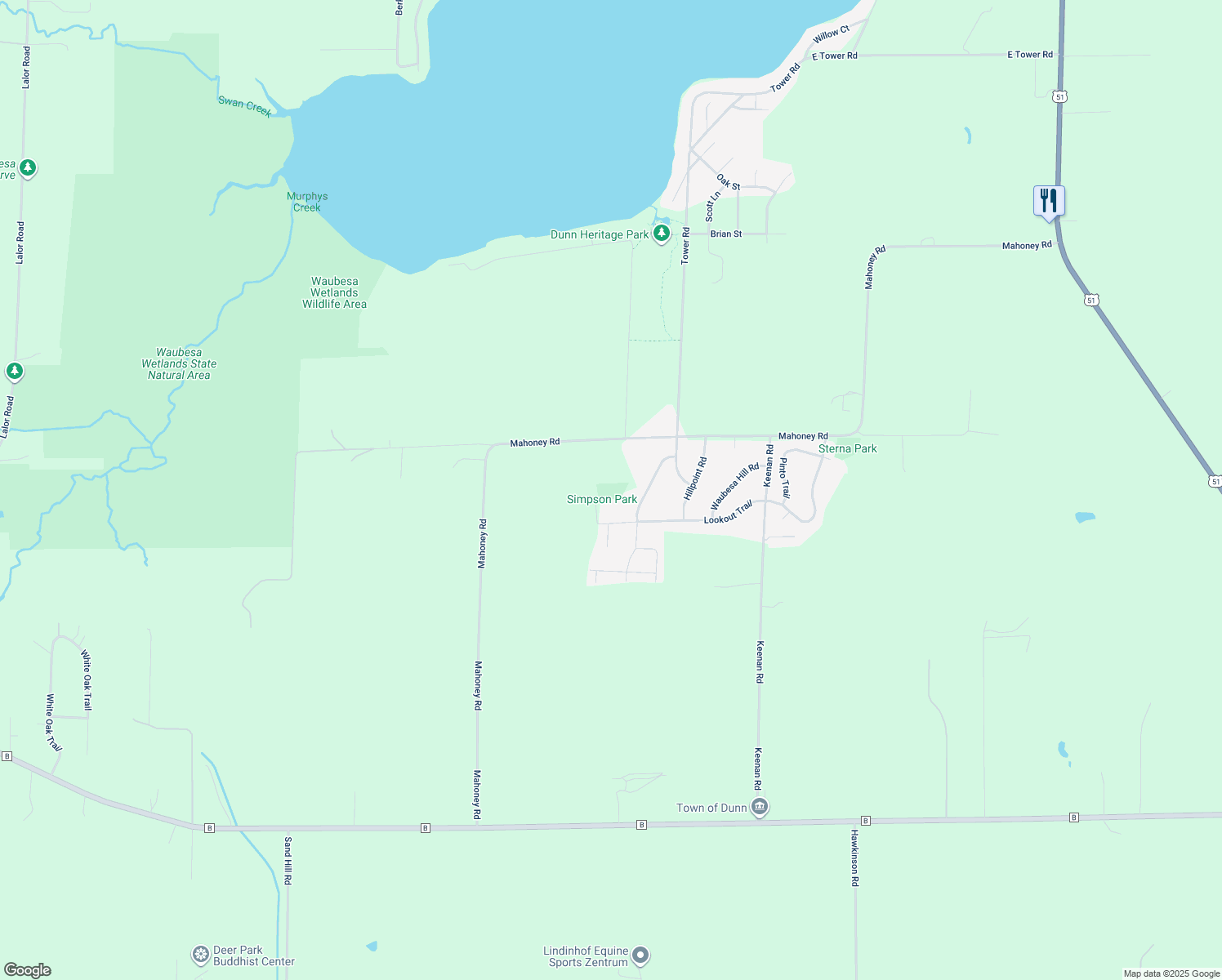 map of restaurants, bars, coffee shops, grocery stores, and more near 4274 Lookout Trail in McFarland
