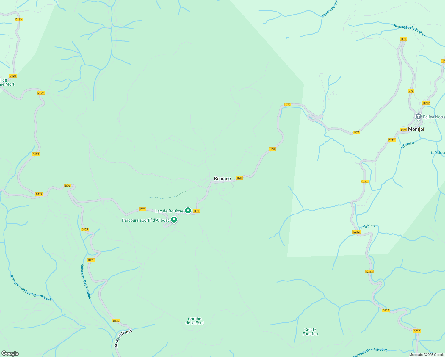 map of restaurants, bars, coffee shops, grocery stores, and more near in Bouisse