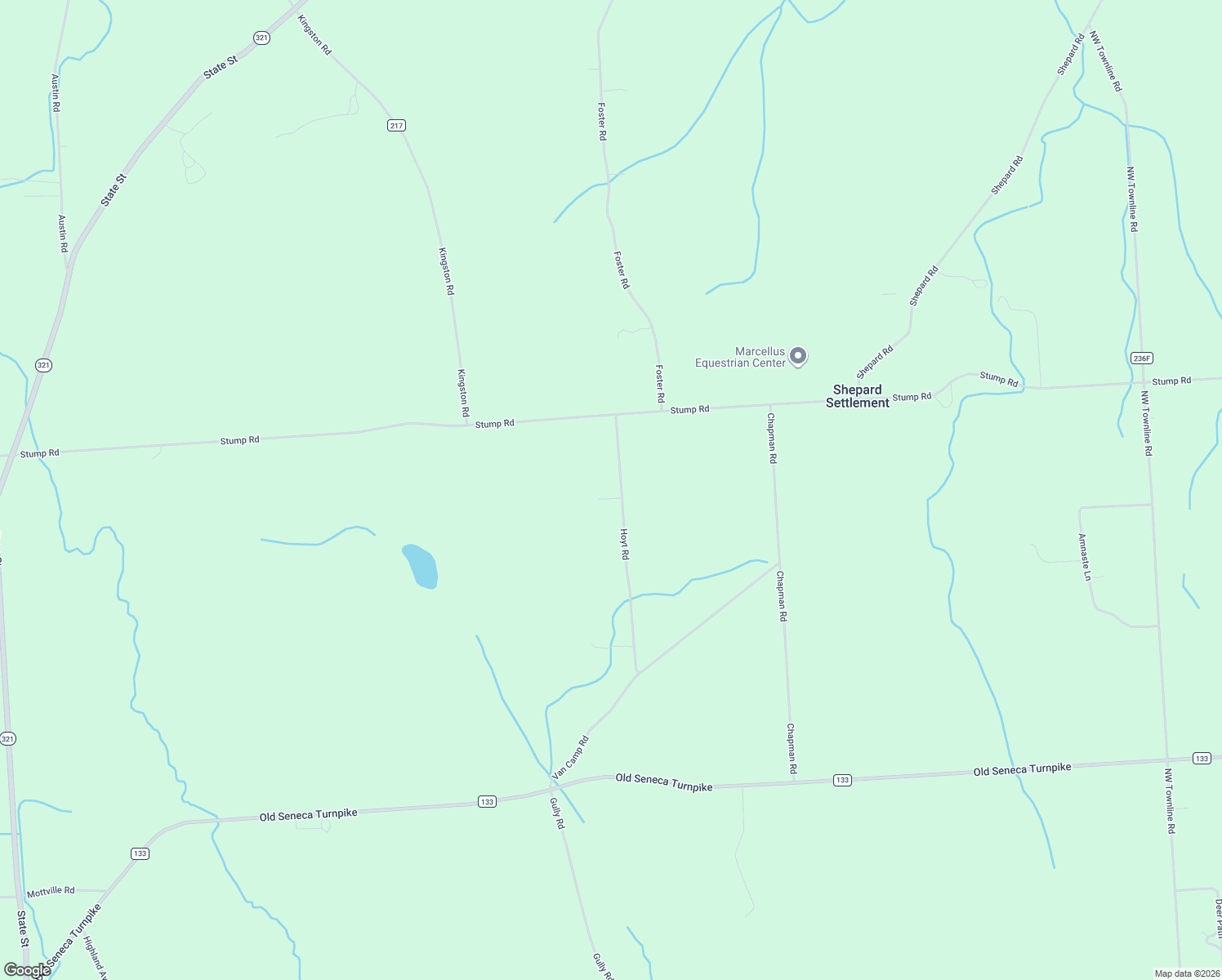 map of restaurants, bars, coffee shops, grocery stores, and more near 4559 Hoyt Rd in Skaneateles