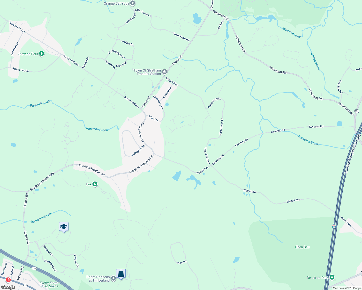 8 Wedgewood Drive, Stratham NH Walk Score