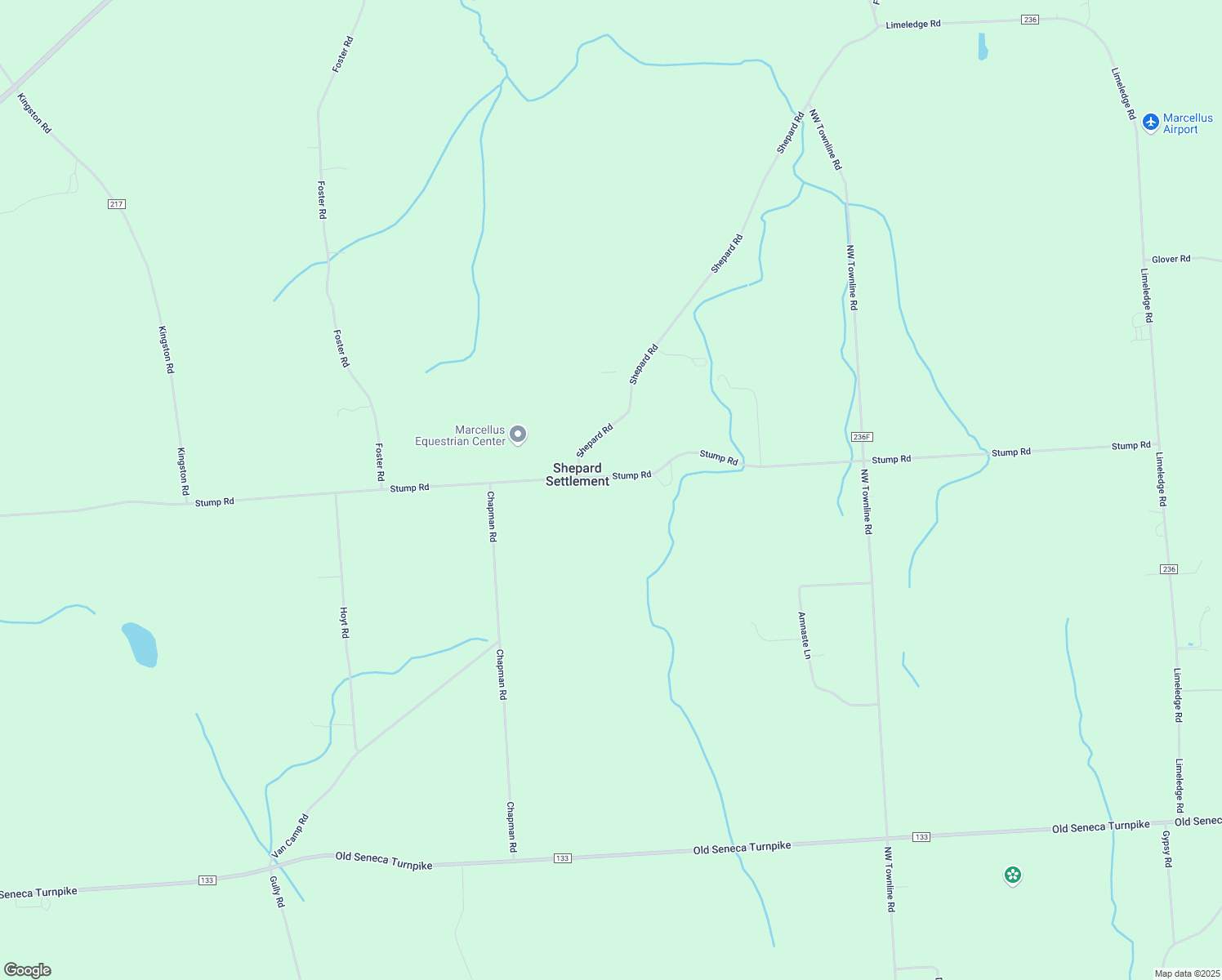 map of restaurants, bars, coffee shops, grocery stores, and more near 1810 Stump Rd in Marcellus