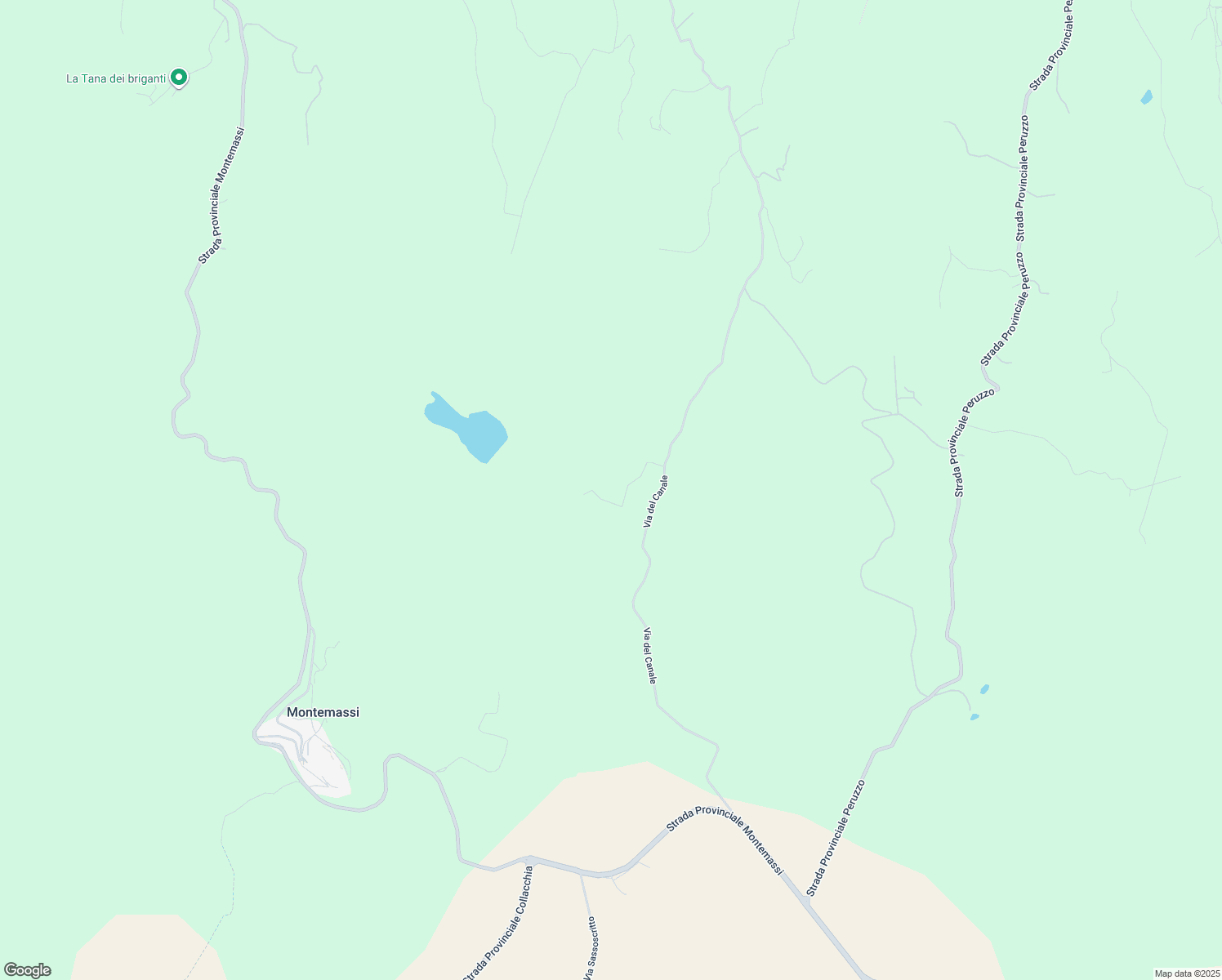 map of restaurants, bars, coffee shops, grocery stores, and more near Via del Canale in Marina di Grosseto