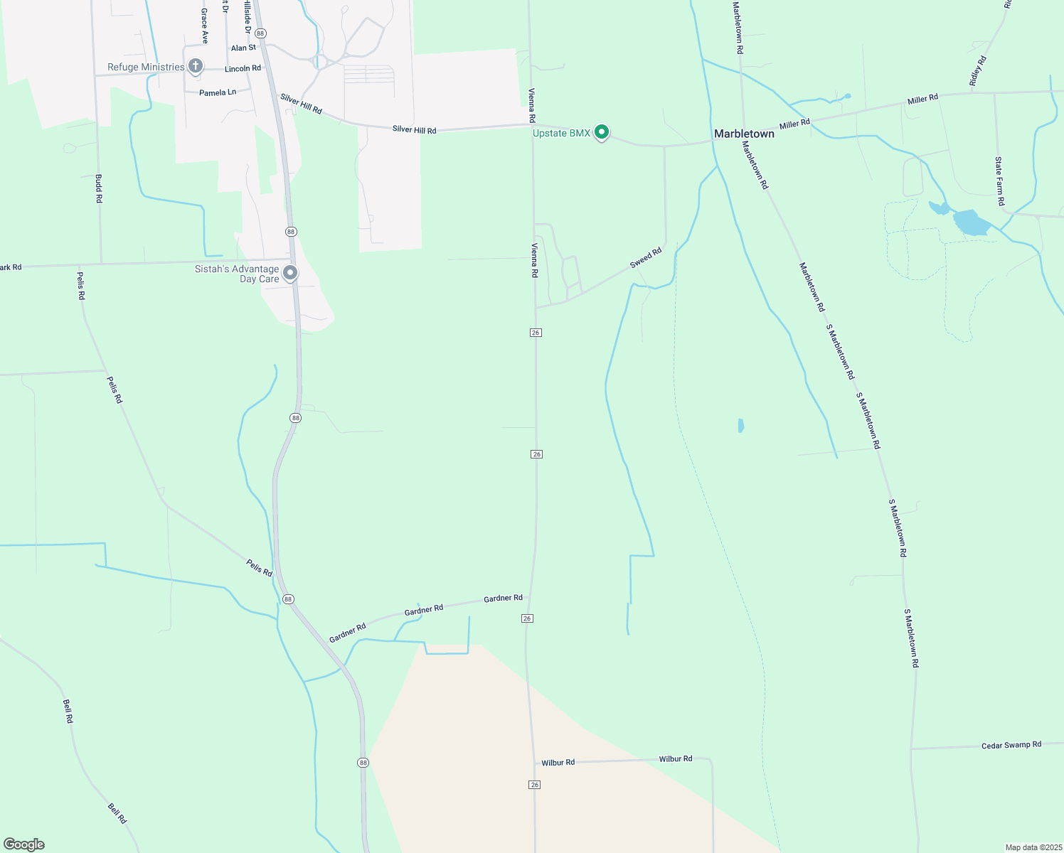 map of restaurants, bars, coffee shops, grocery stores, and more near 536 County Road 26 in Newark