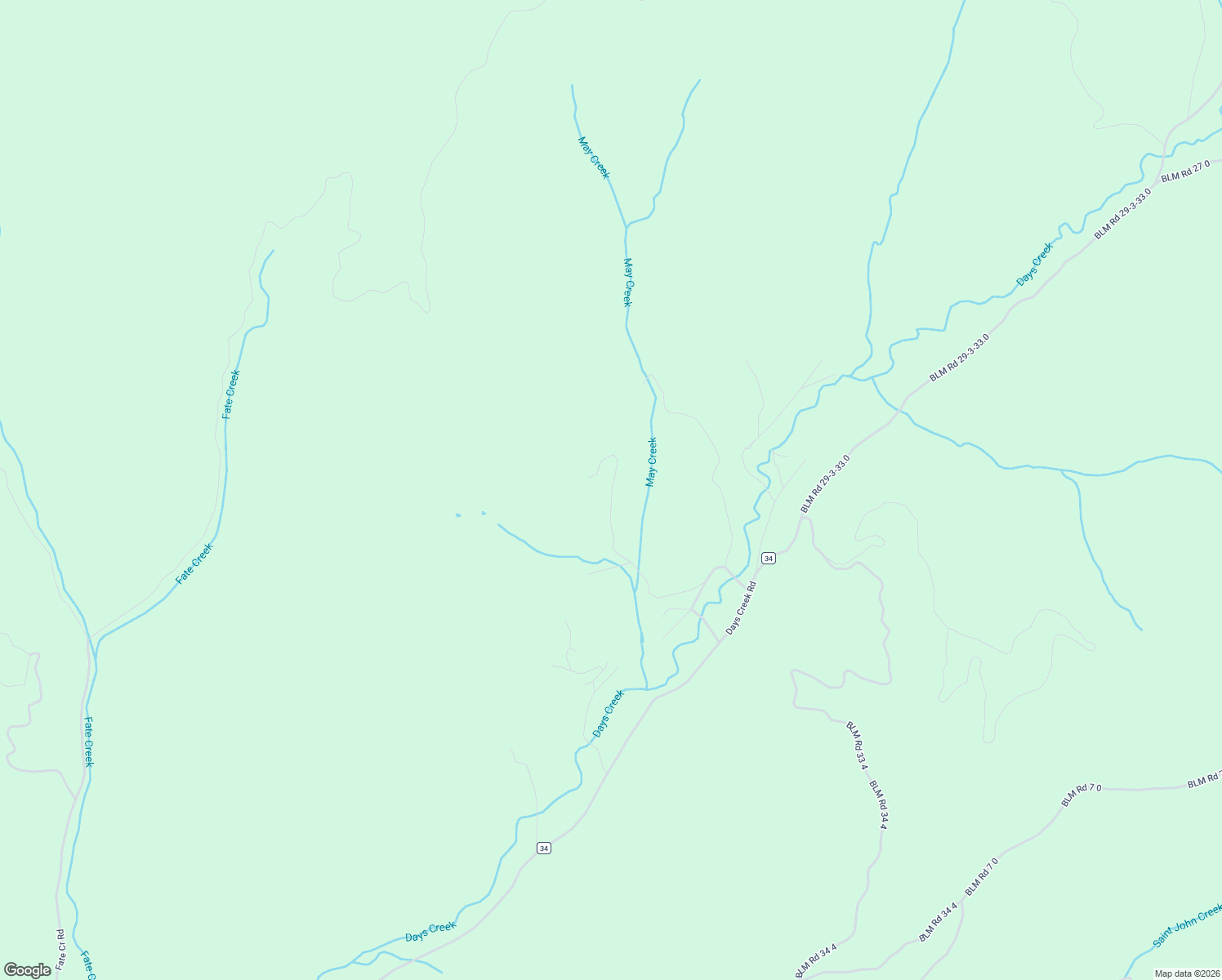 map of restaurants, bars, coffee shops, grocery stores, and more near in Days Creek