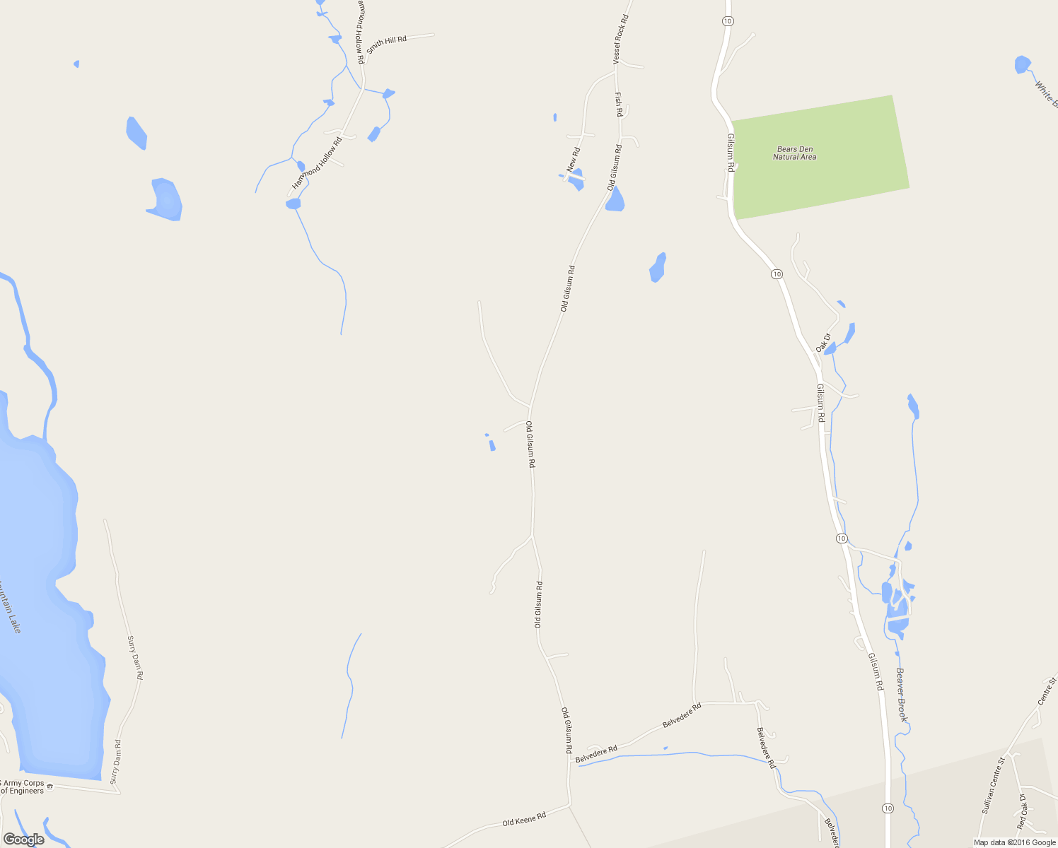 map of restaurants, bars, coffee shops, grocery stores, and more near 35 Old Gilsum Road in Gilsum