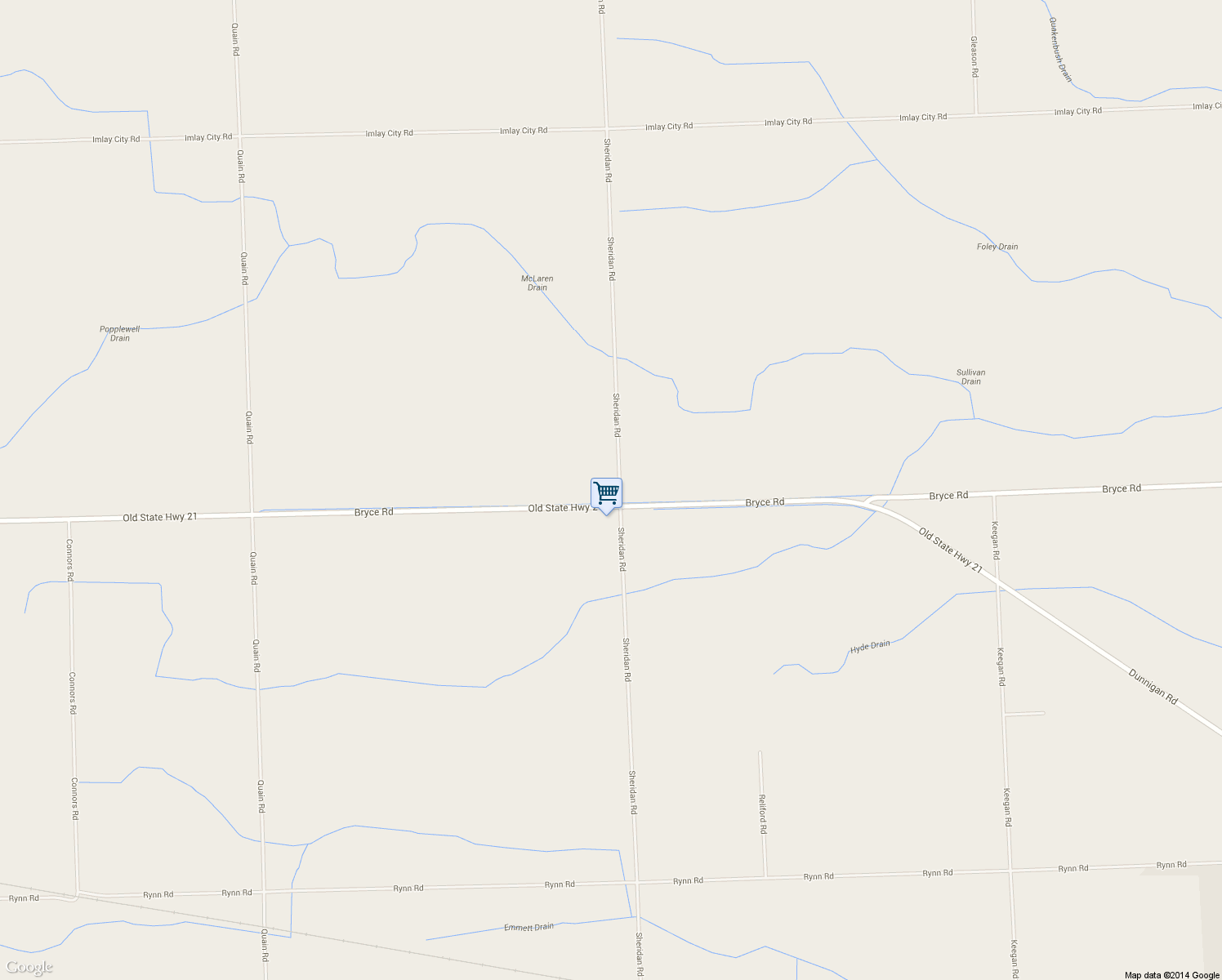 map of restaurants, bars, coffee shops, grocery stores, and more near 12006 Bryce Road in Emmett