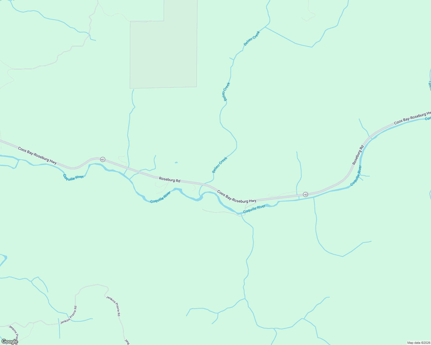 map of restaurants, bars, coffee shops, grocery stores, and more near 20191 Oregon 42 in Myrtle Point