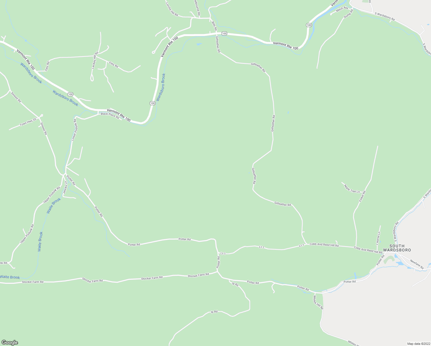 map of restaurants, bars, coffee shops, grocery stores, and more near in Wardsboro