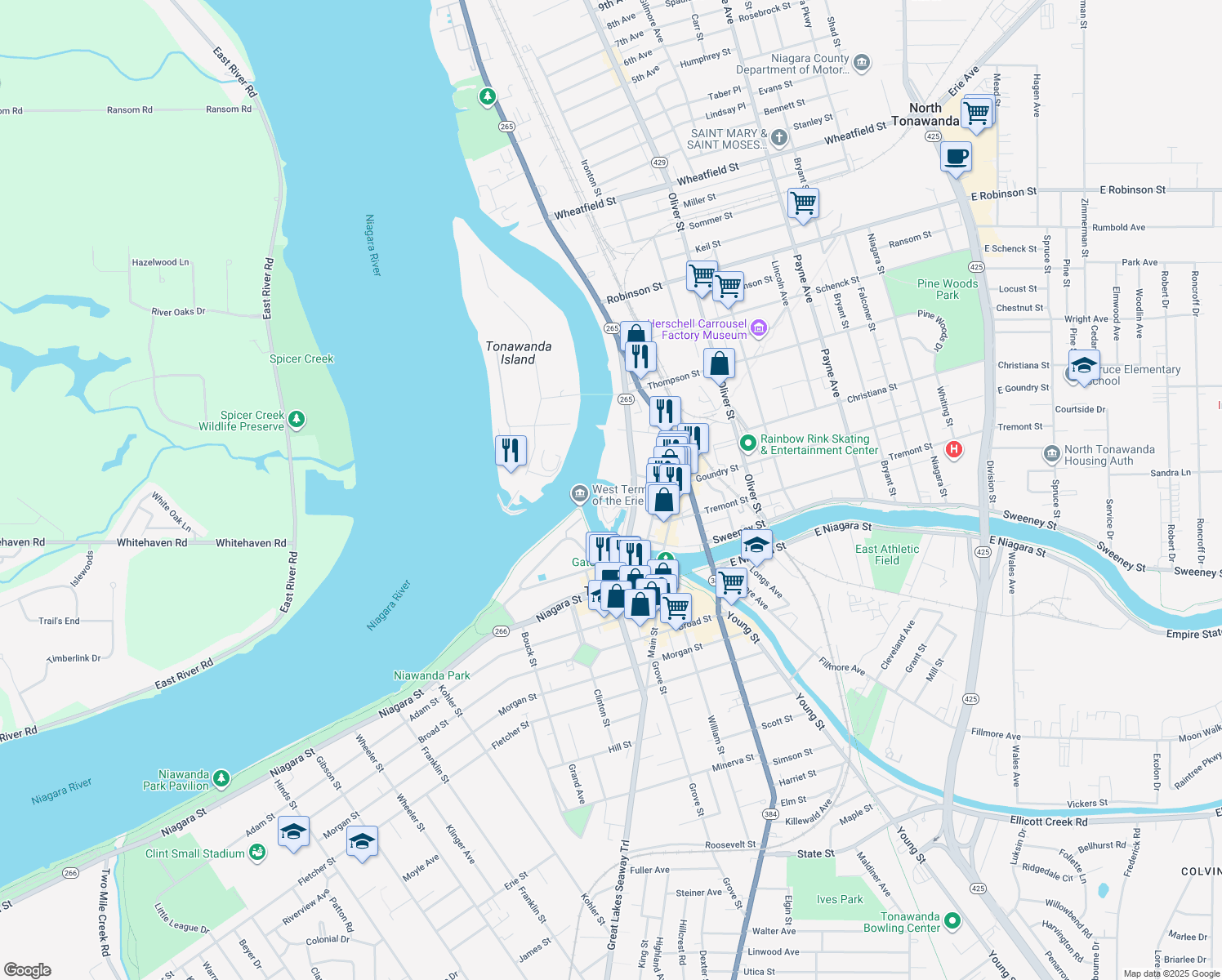 14 Weatherbest Slip Road, North Tonawanda NY Walk Score