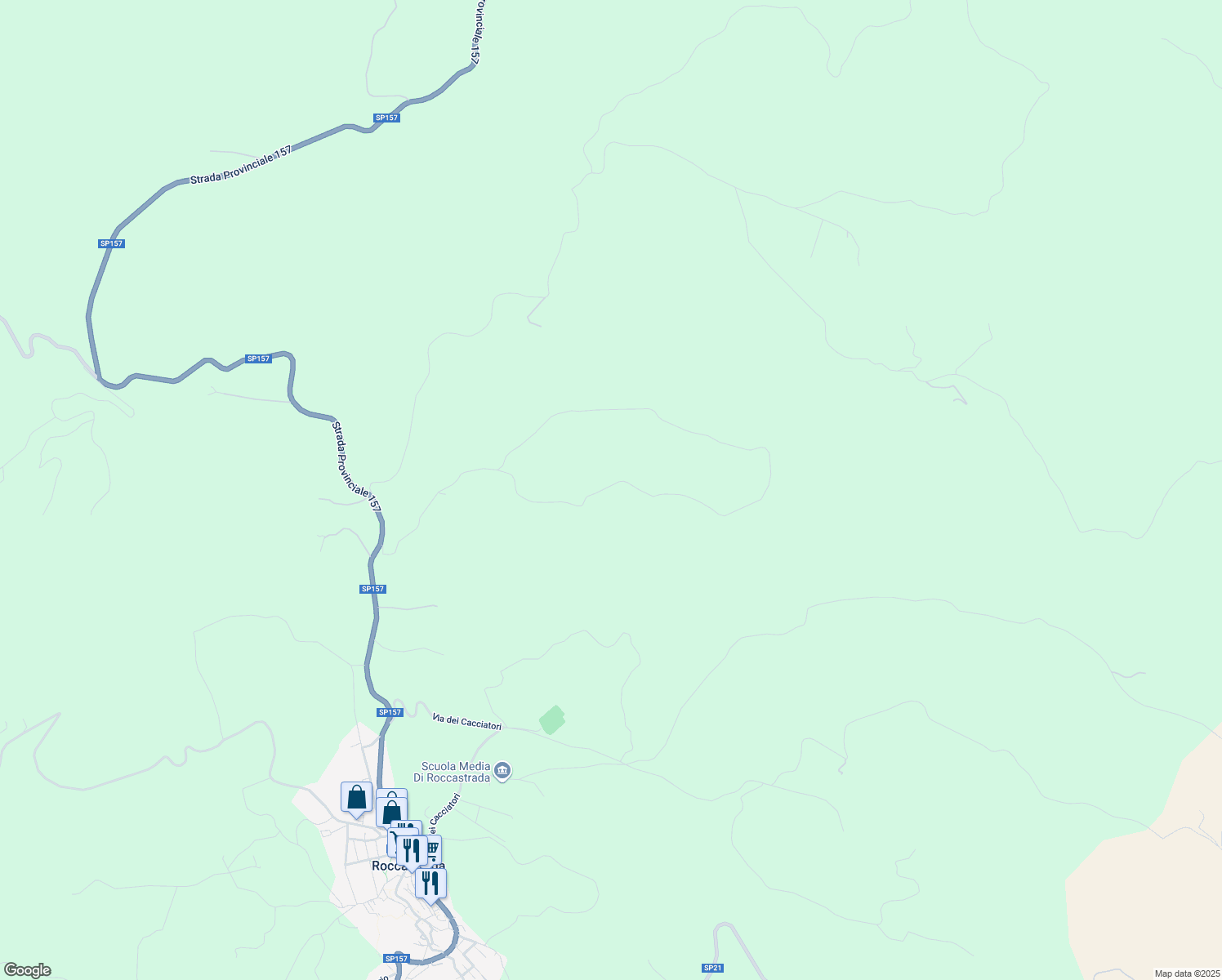 map of restaurants, bars, coffee shops, grocery stores, and more near in Province of Grosseto