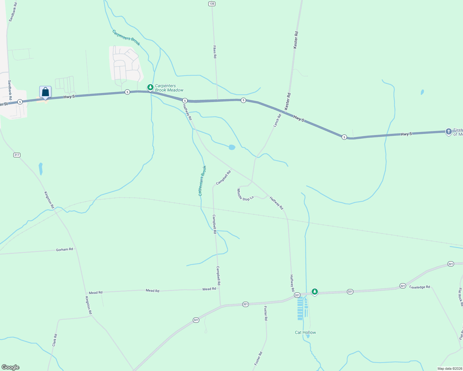 map of restaurants, bars, coffee shops, grocery stores, and more near 3543 Whistle Stop Ln in Elbridge