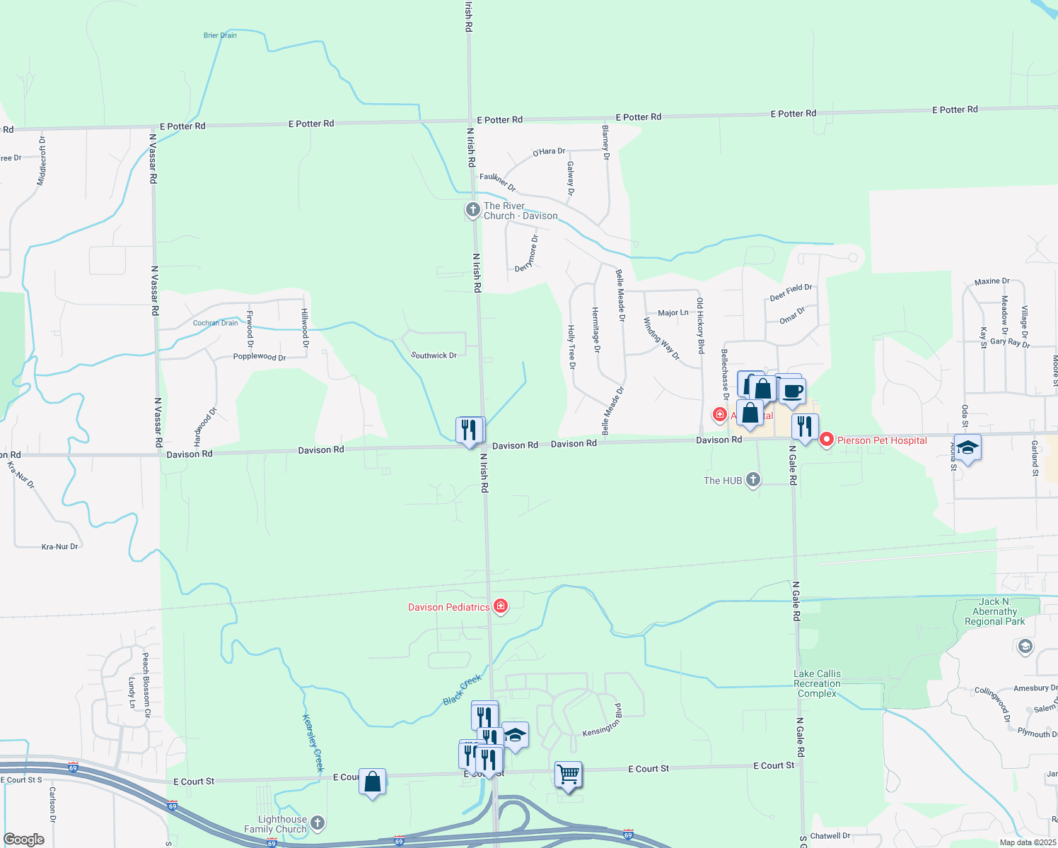 8075 Davison Road, Davison MI Walk Score