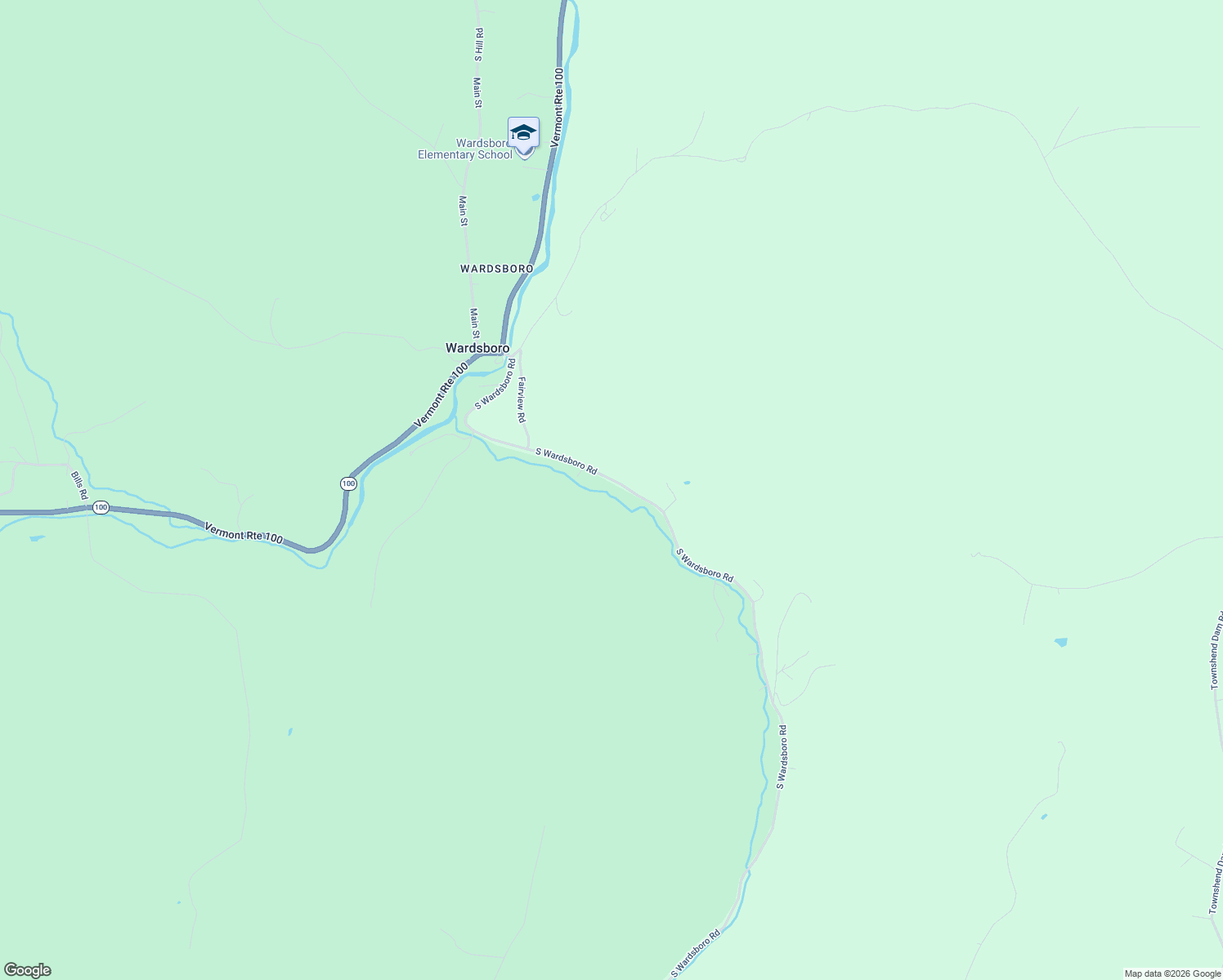 map of restaurants, bars, coffee shops, grocery stores, and more near 696 S Wardsboro Rd in Wardsboro