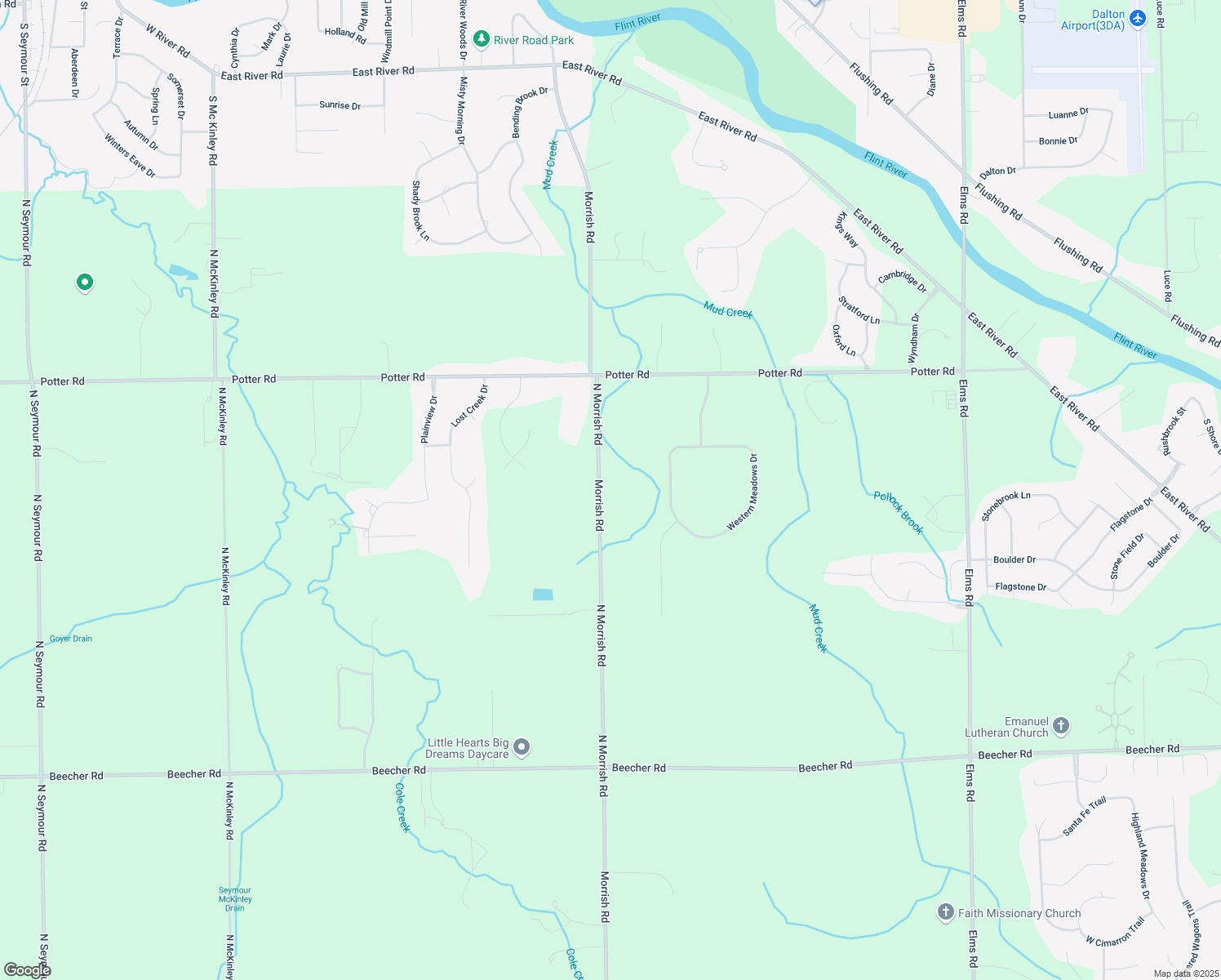 map of restaurants, bars, coffee shops, grocery stores, and more near 2384 Morrish Road in Flushing