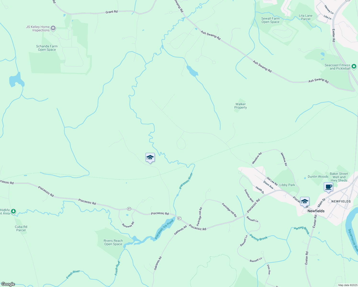 Overlook Drive, Newfields NH Walk Score