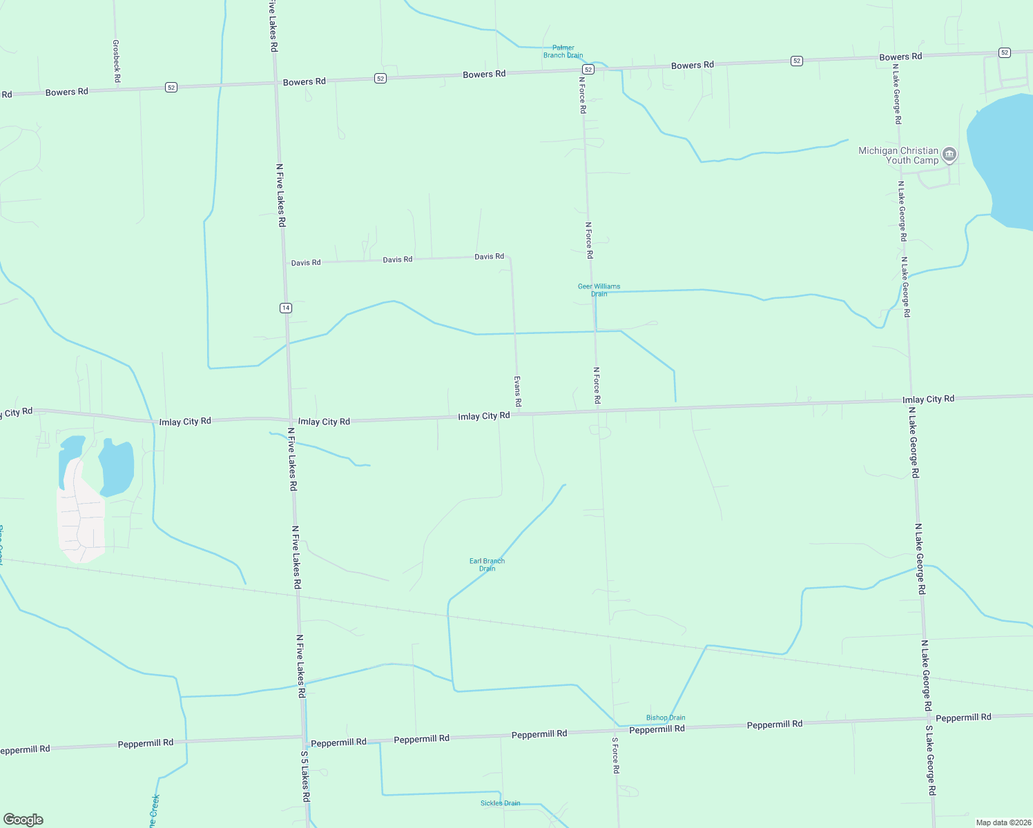 map of restaurants, bars, coffee shops, grocery stores, and more near 3247 Imlay City Road in Attica