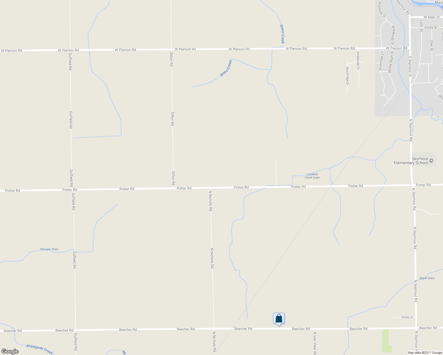 map of restaurants, bars, coffee shops, grocery stores, and more near 10484 Potter Road in Flushing