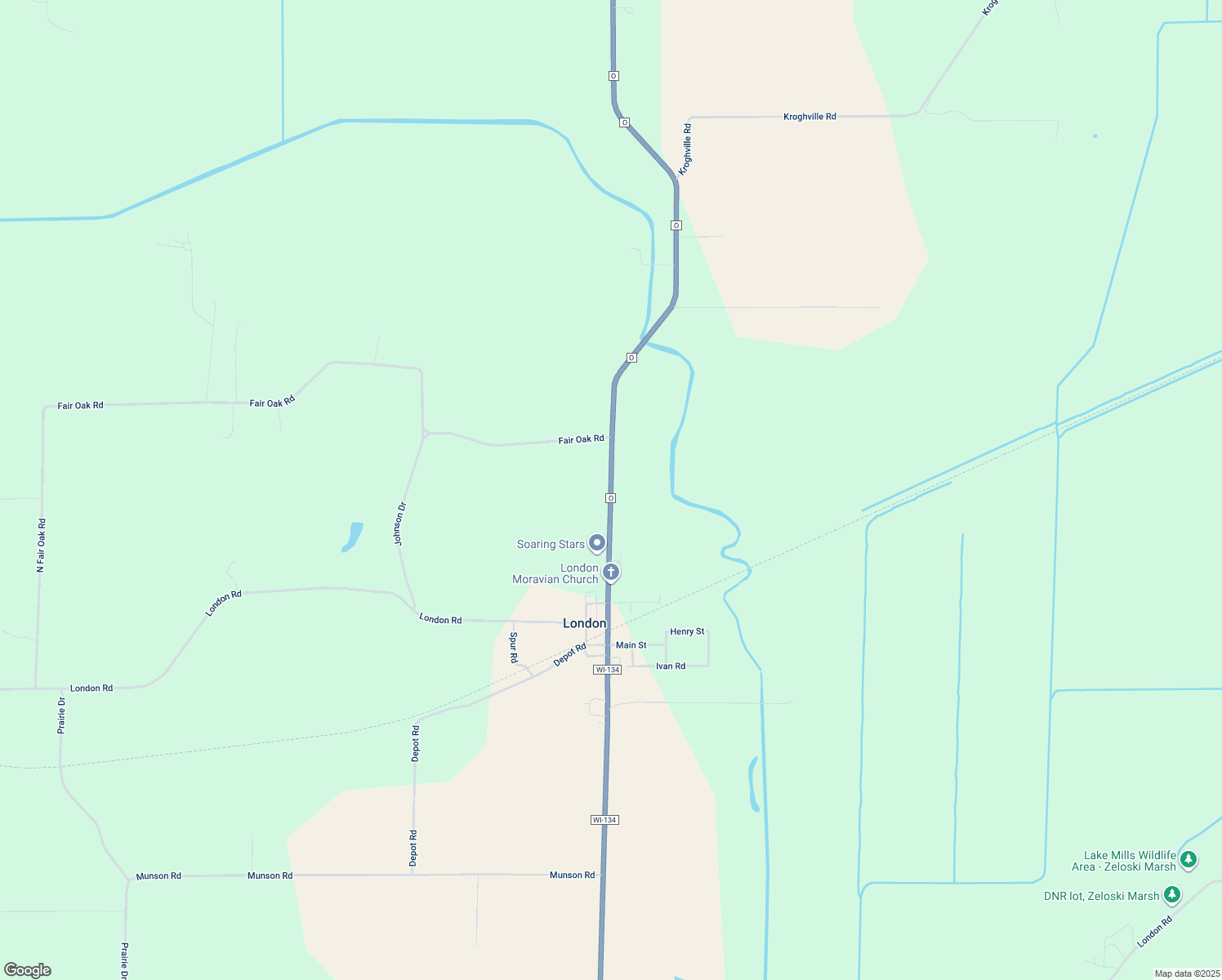 County Road O, Cambridge WI Walk Score