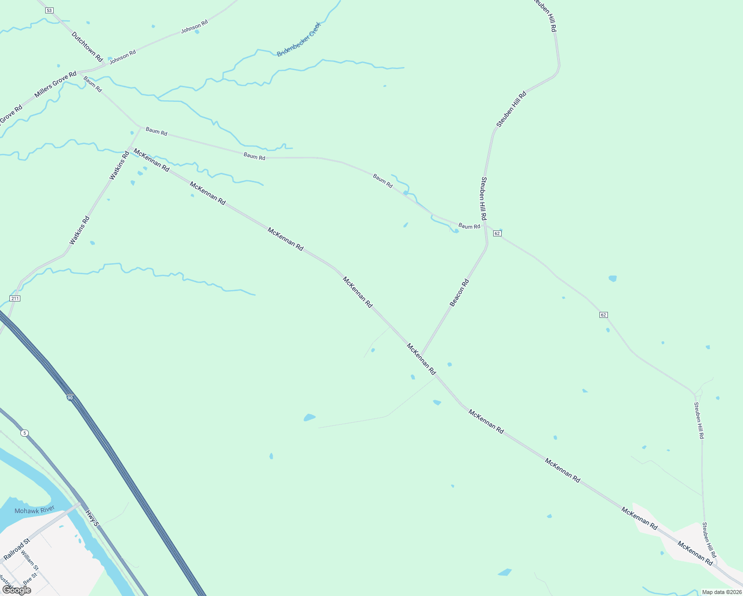 map of restaurants, bars, coffee shops, grocery stores, and more near 433 Mckennan Rd in Herkimer