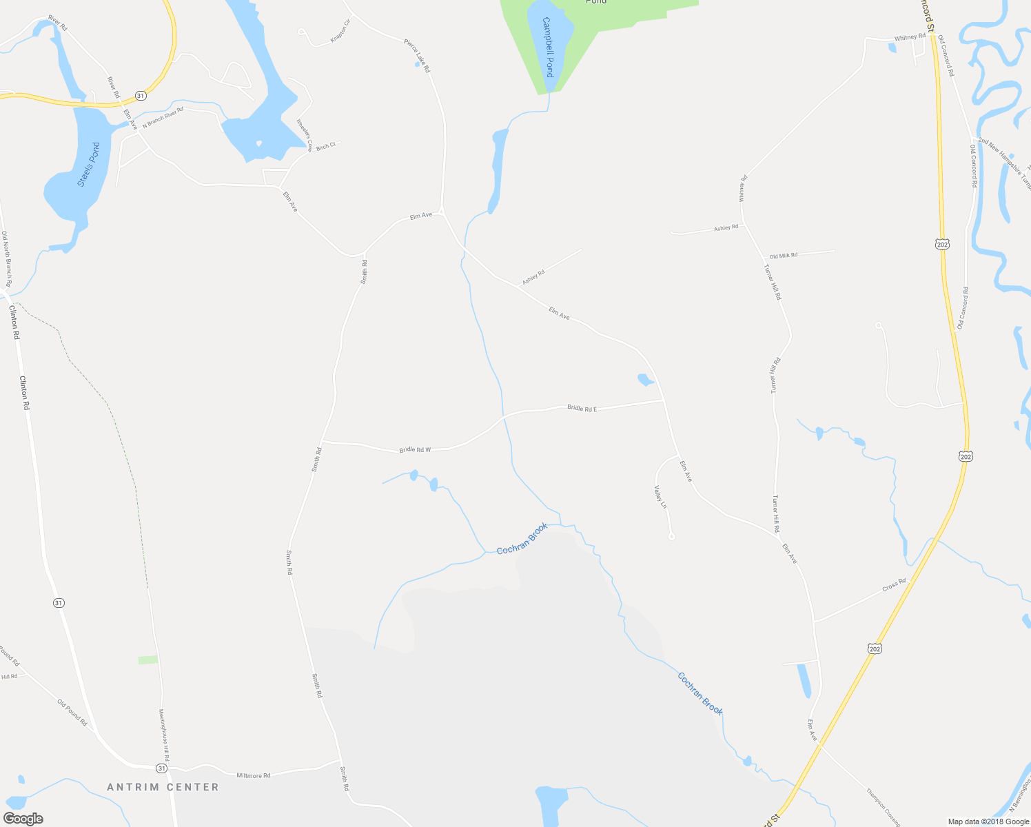 map of restaurants, bars, coffee shops, grocery stores, and more near 47 Bridle Road East in Antrim