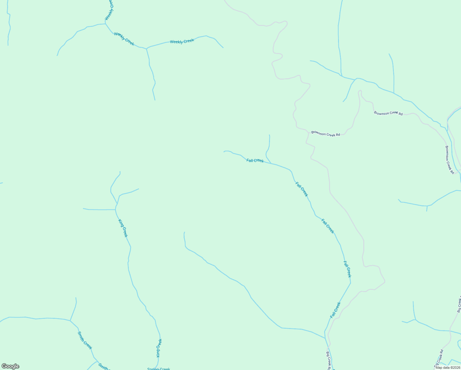 map of restaurants, bars, coffee shops, grocery stores, and more near Brownson Creek Road in Myrtle Point