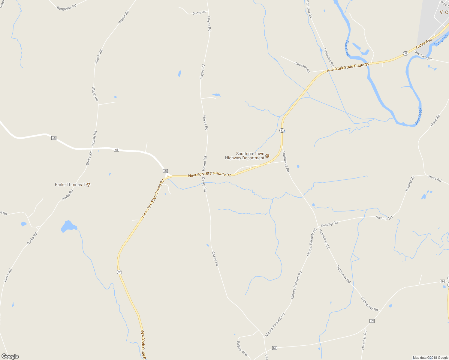 map of restaurants, bars, coffee shops, grocery stores, and more near 246 Route 32 South in Schuylerville