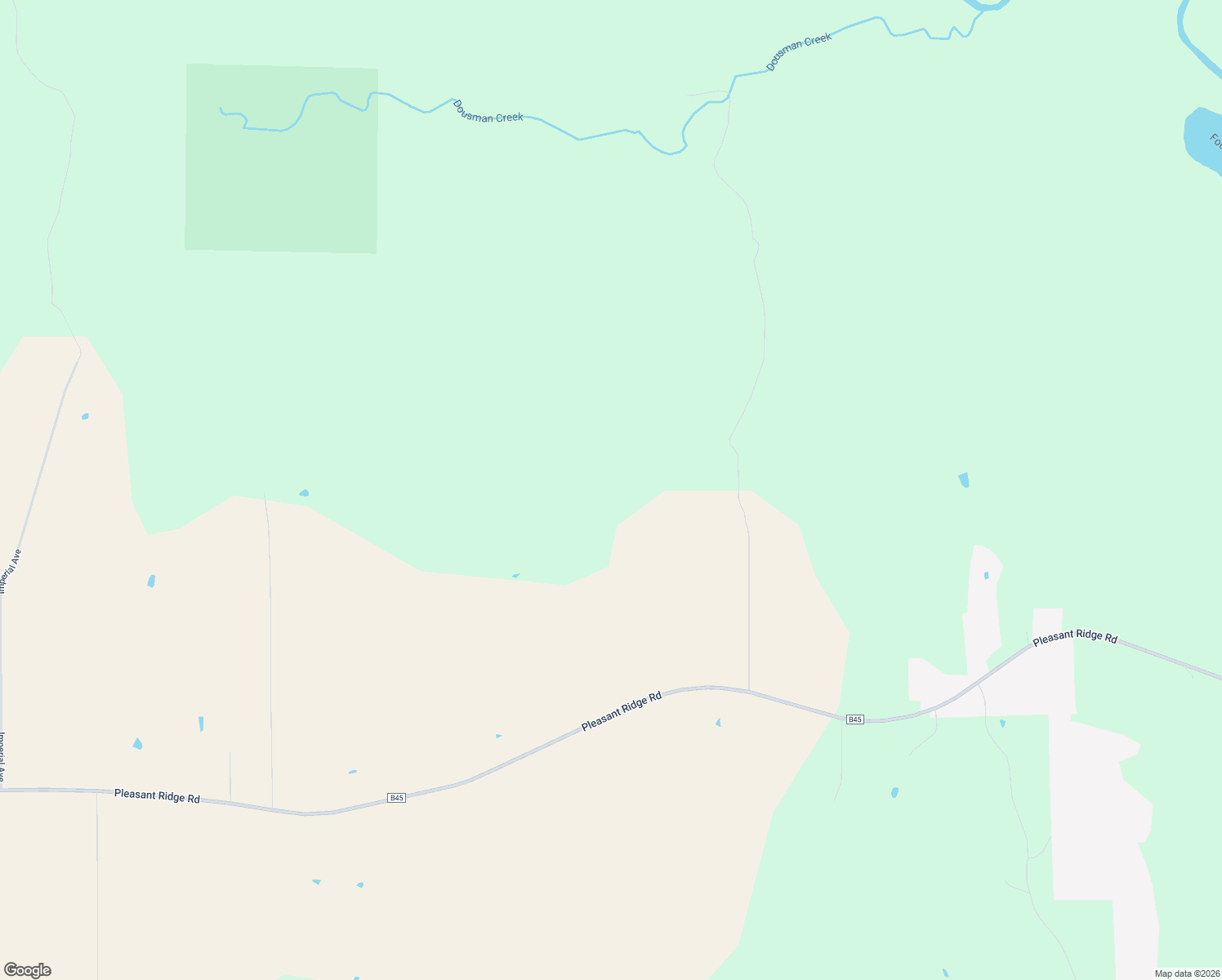 map of restaurants, bars, coffee shops, grocery stores, and more near 29136 Pleasant Ridge Road in McGregor