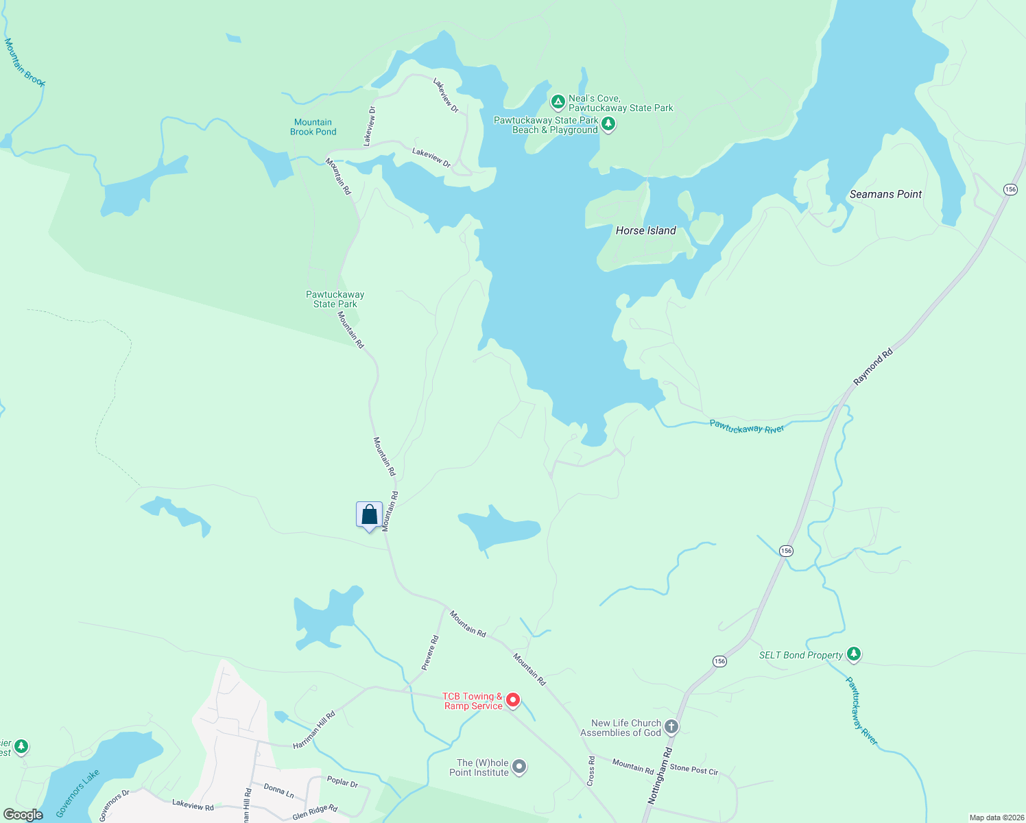 map of restaurants, bars, coffee shops, grocery stores, and more near 25 Mooers Road in Nottingham