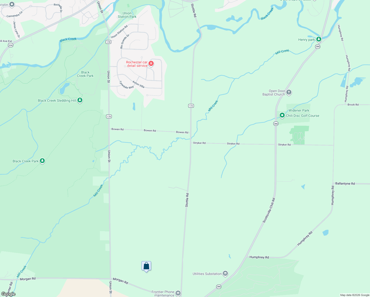 map of restaurants, bars, coffee shops, grocery stores, and more near 255 Stottle Rd in Scottsville